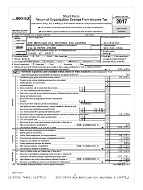 IRS 2017 Form 990 2017